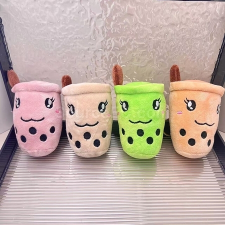 客製化珍珠奶茶吊飾鑰匙圈禮品
