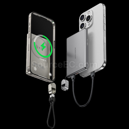 客製化3C認證磁吸移動電源禮品