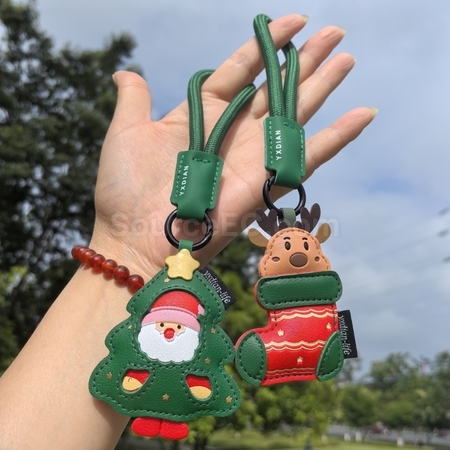 客製化聖誕掛件鑰匙圈禮品