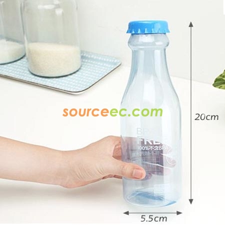 客製化500ML透明運動水瓶禮品