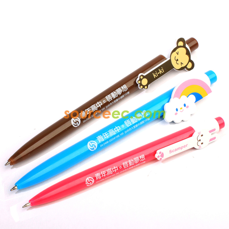 客製化動物廣告筆禮品
