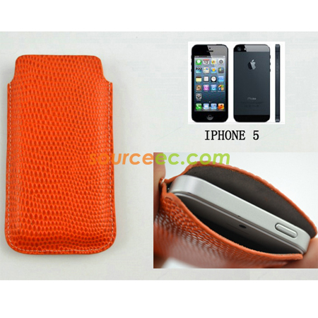 客製化iPhone 5 皮製手機套禮品