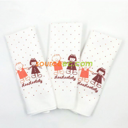 客製化嬰兒吸汗紗巾禮品