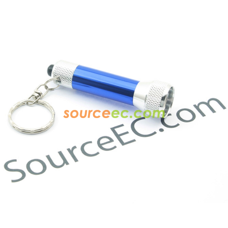 客製化帶鑰匙圈手電筒禮品