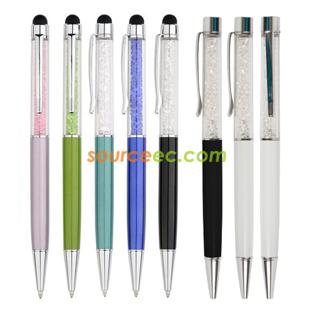 客製化水晶觸控原子筆禮品