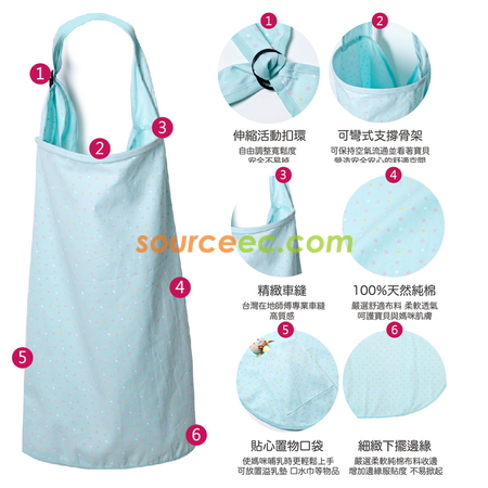 客製化多功能哺乳巾禮品