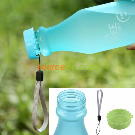 客製化500ML磨砂汽水瓶禮品