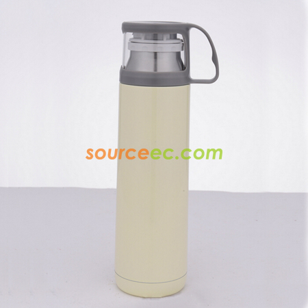 客製化500ML帶杯保溫壺禮品