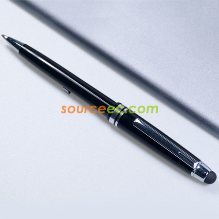 客製化塑膠按動觸控原子筆禮品
