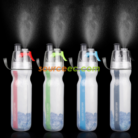 500ML噴水運動水樽