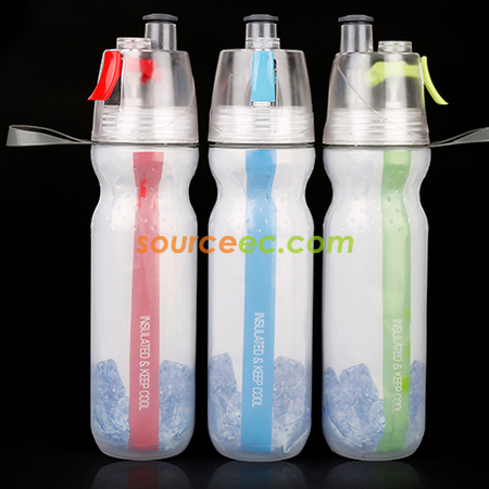 客製化500ML噴水運動水樽禮品