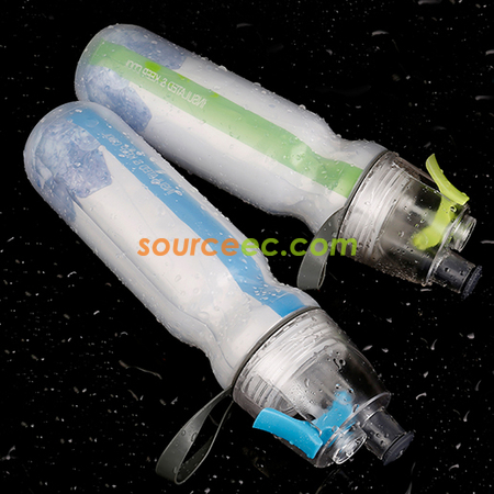 客製化500ML噴水運動水樽禮品