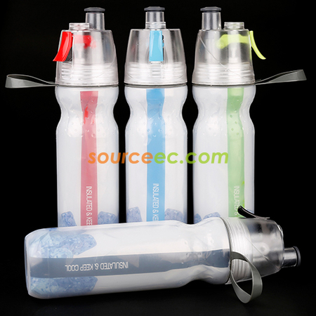客製化500ML噴水運動水樽禮品