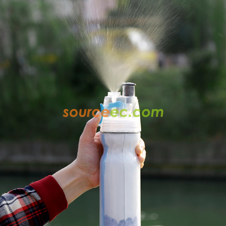 客製化500ML噴水運動水樽禮品