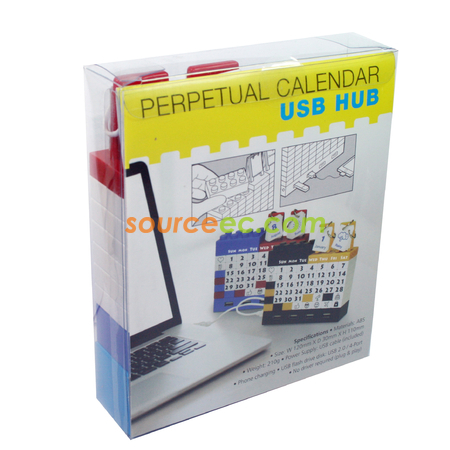 客製化Gattola HUB積木檯曆禮品