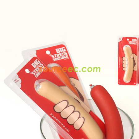 客製化發泄火腿腸禮品