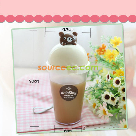 客製化420ML雪糕動物杯禮品