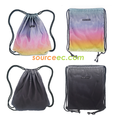 客製化漸變色抽繩袋禮品