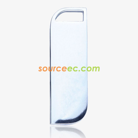 客製化斜弧亮面隨身碟禮品