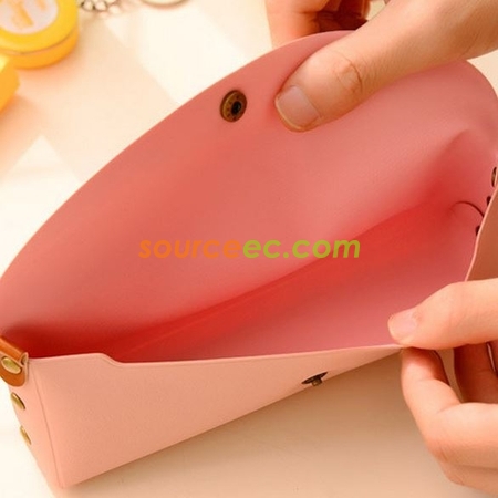客製化簡易皮革筆袋禮品