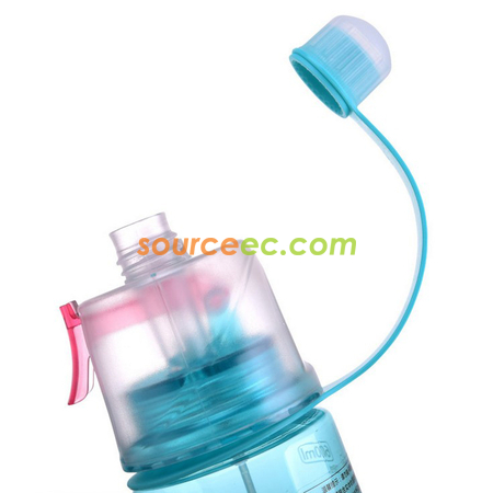客製化600ML噴水運動水樽禮品