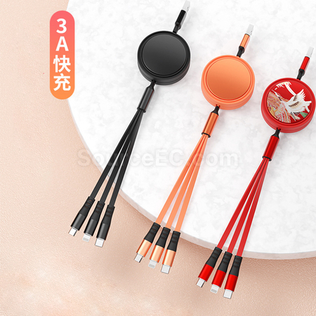 客製化多功能三合一充電線禮品