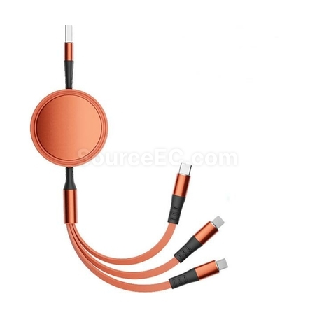 客製化多功能三合一充電線禮品
