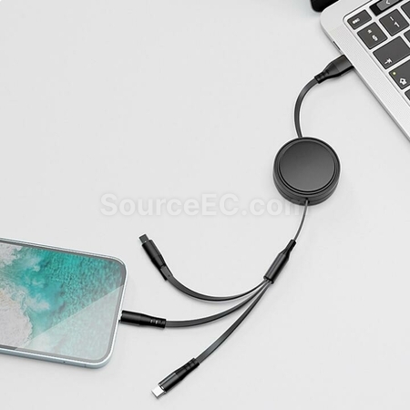客製化多功能三合一充電線禮品