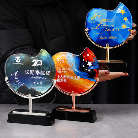 客製化創意水晶獎座禮品