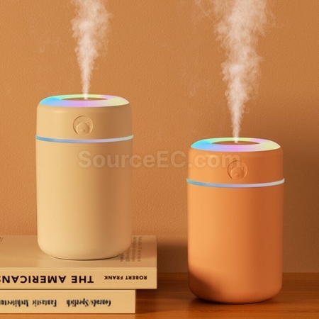 客製化簡約七彩燈加香薰濕器禮品