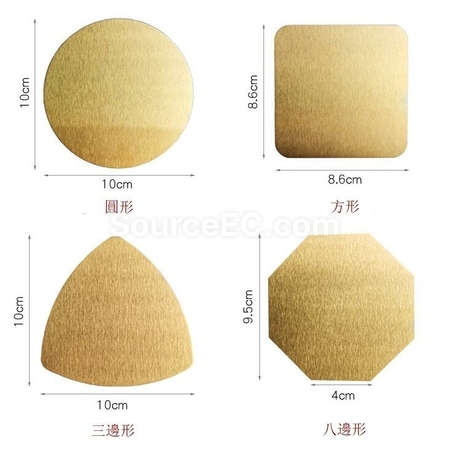 客製化客製化不鏽鋼杯墊禮品