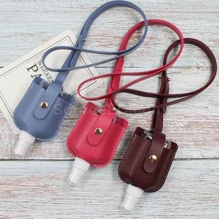 客製化掛脖式消毒液噴霧皮套禮品