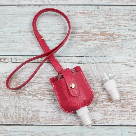 客製化掛脖式消毒液噴霧皮套禮品
