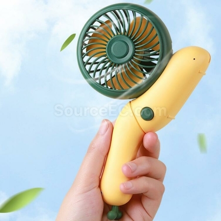 客製化蝸牛USB充電便攜小風扇禮品