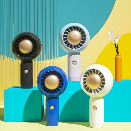 客製化USB充電渦輪迷你手持香薰風扇禮品