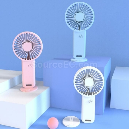 客製化USB手持坐臺小風扇禮品