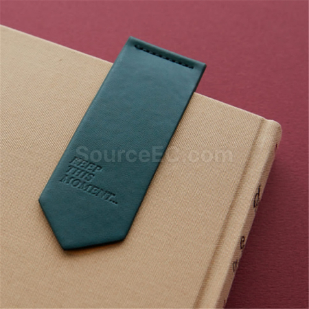 客製化PU皮件復古書籤禮品