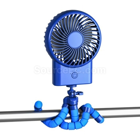 客製化手持八爪魚水母USB三腳架小風扇禮品