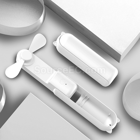 客製化USB手持坐臺小風扇禮品