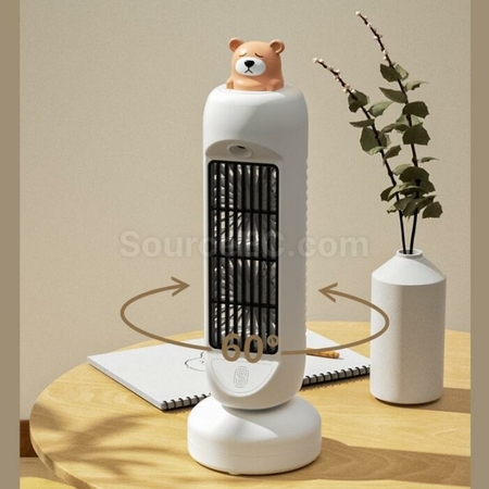 客製化USB搖頭噴霧充電塔型空調扇禮品