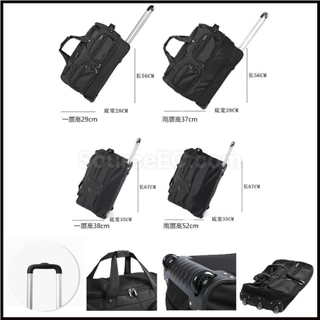 客製化拉桿防水大容量旅行袋禮品