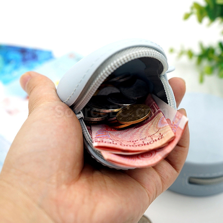 客製化圓形矽膠零錢包禮品