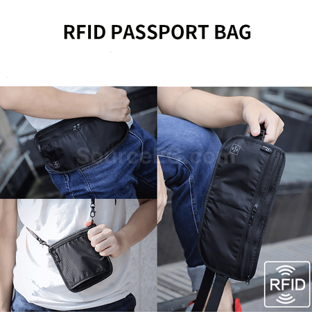 客製化斜跨RFID零錢證件收納包禮品