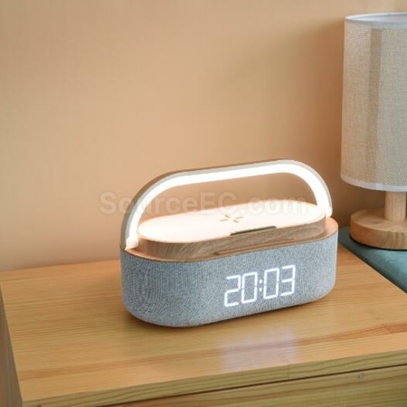 客製化藍牙音箱無線充手機支架禮品