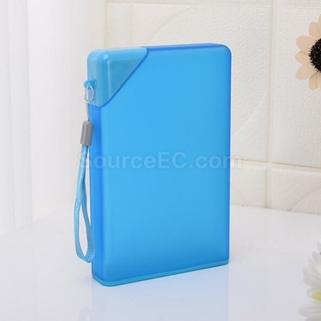 客製化A5紙片塑料方形水樽禮品