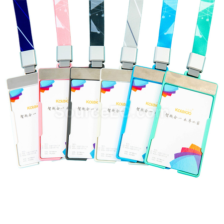 雙面防擾鋁合金證件卡套