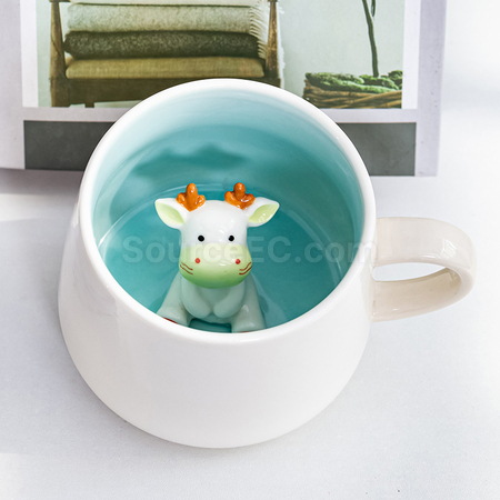 客製化3D立體陶瓷杯禮品