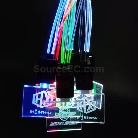 客製化亞克力發光工作牌禮品