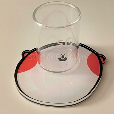 客製化彩印亞克力杯墊禮品