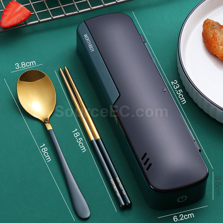 客製化消毒盒便攜餐具禮品